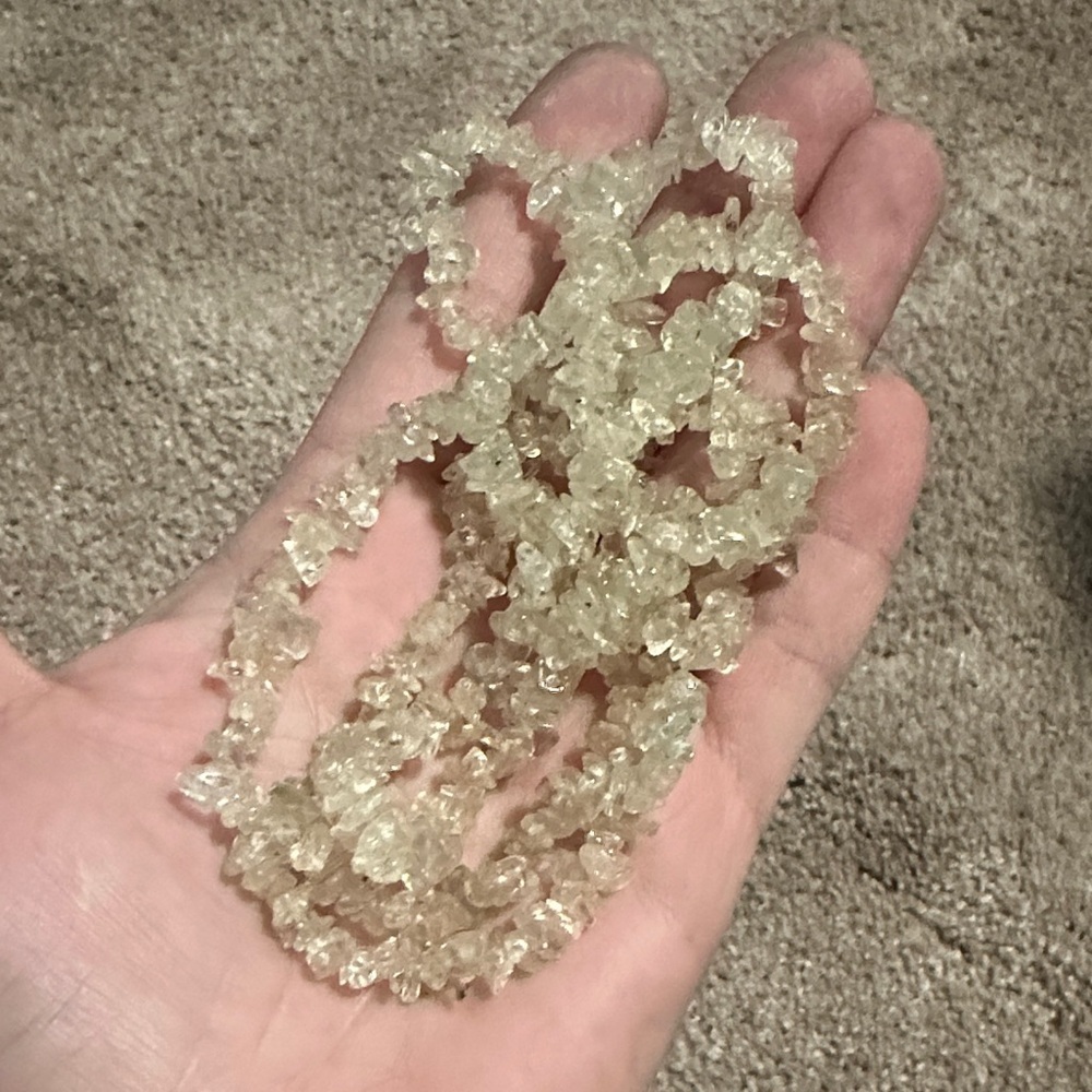 Quartz  Beaded Necklace